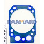 прокладка головки блока КАМАЗ фторсиликон с метал. каркасом (СТРОЙМАШ)