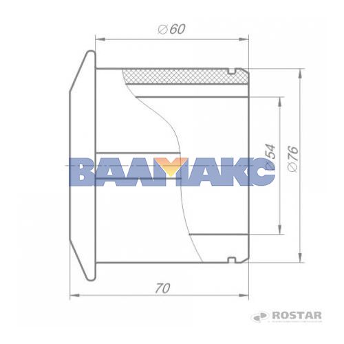 подушка стабилизатора (D 54мм)