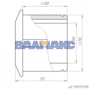 подушка стабилизатора (D 54мм)