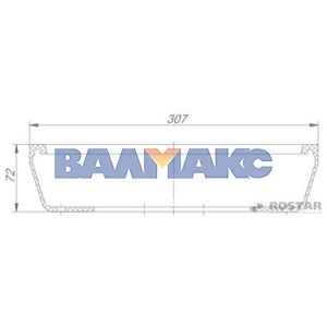 уплотнитель люка пола (Евро)