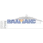 рессора передняя (Кировец) 701М-2902012-02УС