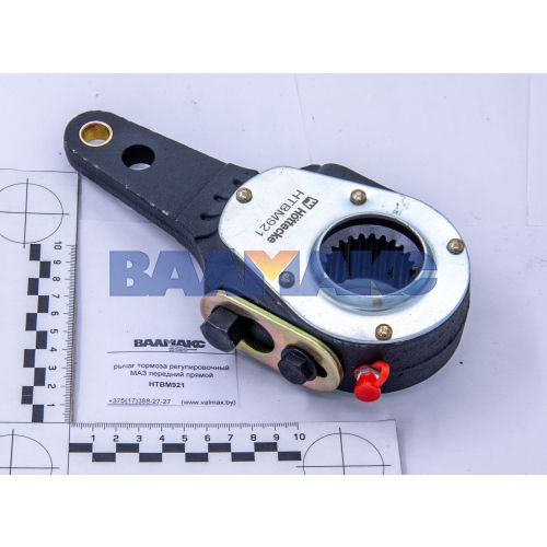 рычаг тормоза регулировочный мех.МАЗ передний прямой (эвольвентный шлиц) (64221-3501236-010)