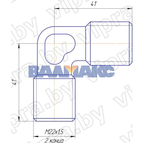 угольник МАЗ М22х22 СПЕЦМАШ