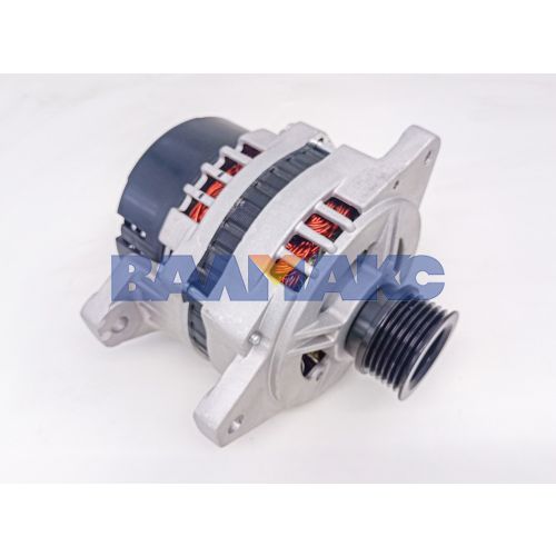 генератор (дв. ЯМЗ-656,658, 6-ти ручьевой шкив, трехлапый) АвтоЭлектрика.