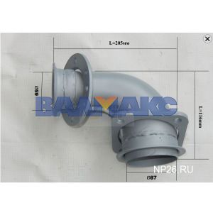 труба приемная (под ТКР7С-6)