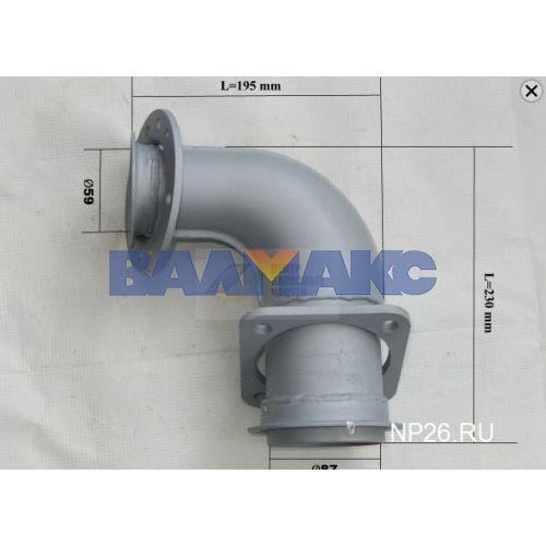 патрубок приемный КАМАЗ-ЕВРО (ОАО КАМАЗ)