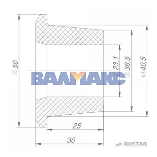 втулка стабилизатора КАМАЗ-65115