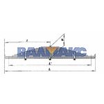 рессора задняя КамАЗ (16 листов)