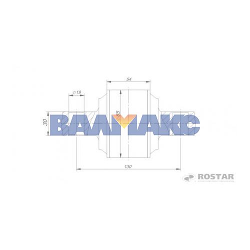 шарнир реактивной штанги НефАЗ