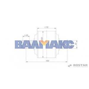 шарнир МАЗ-64229, 5516 (СМОТРИТЕ ТАКЖЕ М64221-2919)