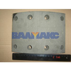 накладка тормозная КАМАЗ сверленая (ш.2030) (ОАО УралАТИ)