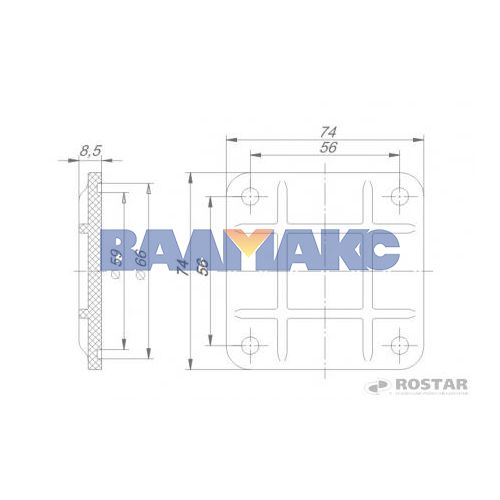 крышка шкворня нижняя