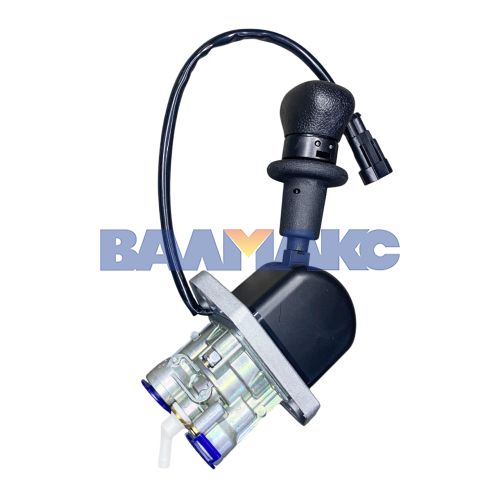 Кран стояночного тормоза 2-х выводной с датчиком на панель (35260042450,9617230640)HTN900064